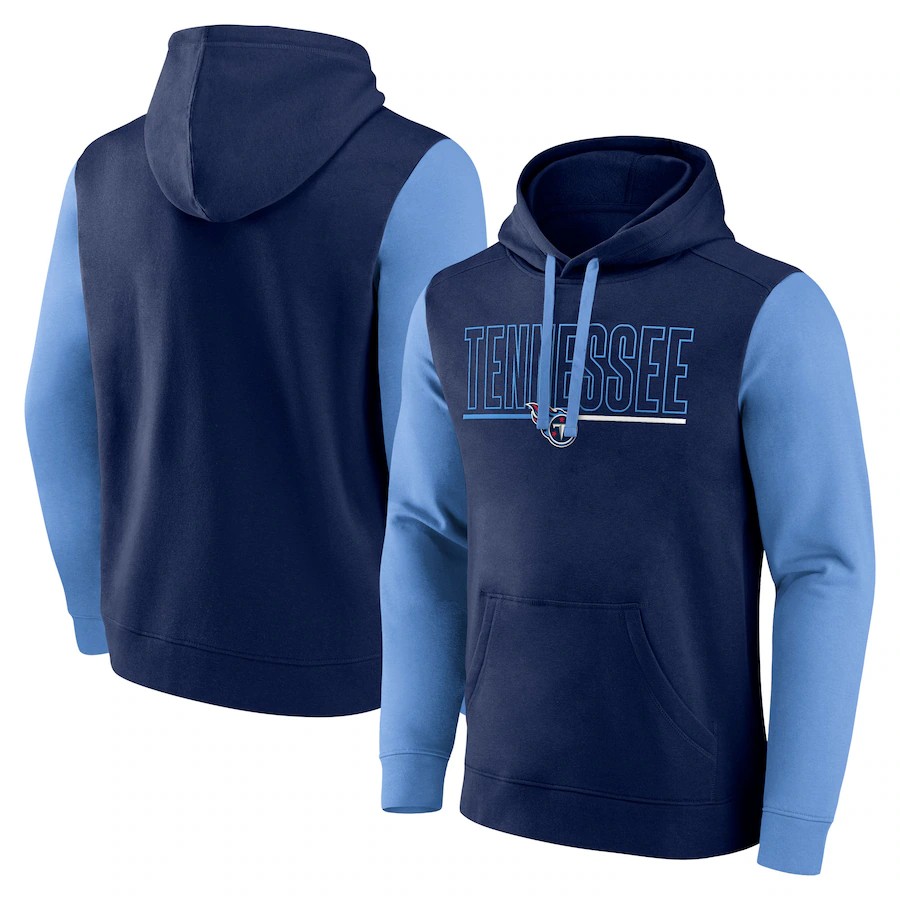 Men Tennessee Titans blue style 32 NFL 2024 hoodie